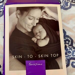 Seraphine Purple Skin-to-Skin Top NWT